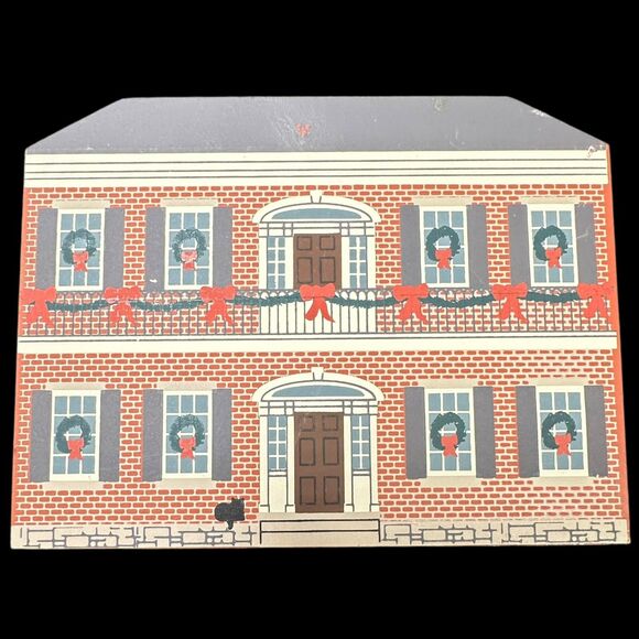 New Orleans Christmas Series 1994 The Cats Meow Set Of 4 Buildings - Picture 5 of 10